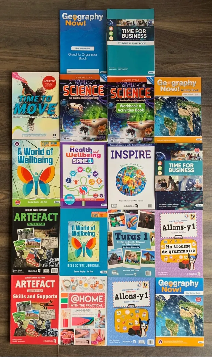 Huge Junior Cycle School Textbook Bundle - Junior