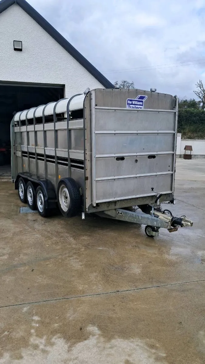 Ifor williams 14ft cattle trailer with decks - Image 1
