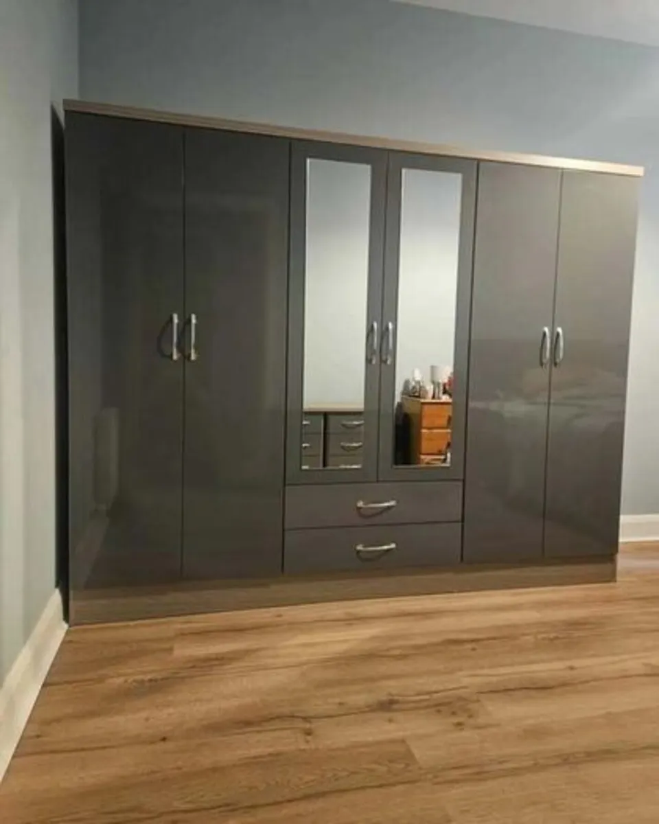 6 DOOR WARDROBES - Image 2