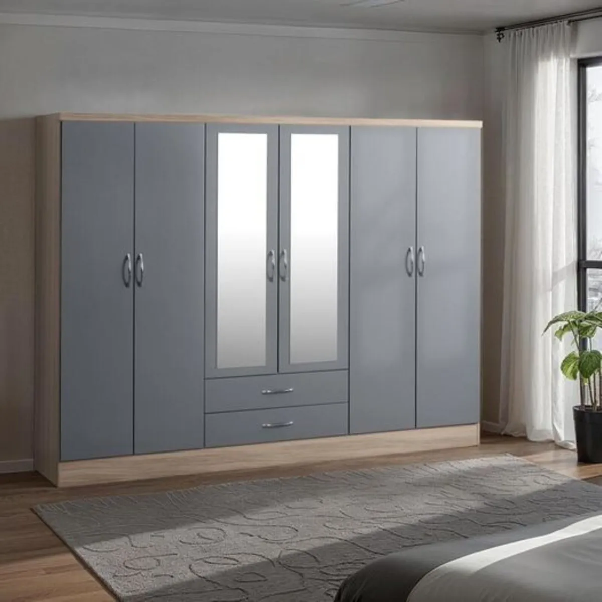 6 DOOR WARDROBES - Image 1