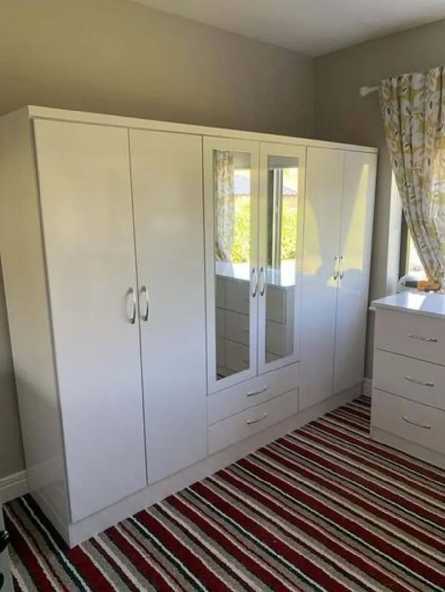 6  DOOR WARDROBES ( FULLY ASSEMBLED ) - Image 3