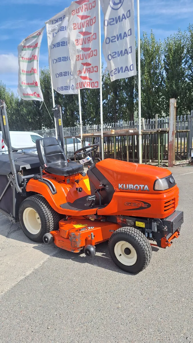 Kubota G21E Low Dump Mower - Image 1