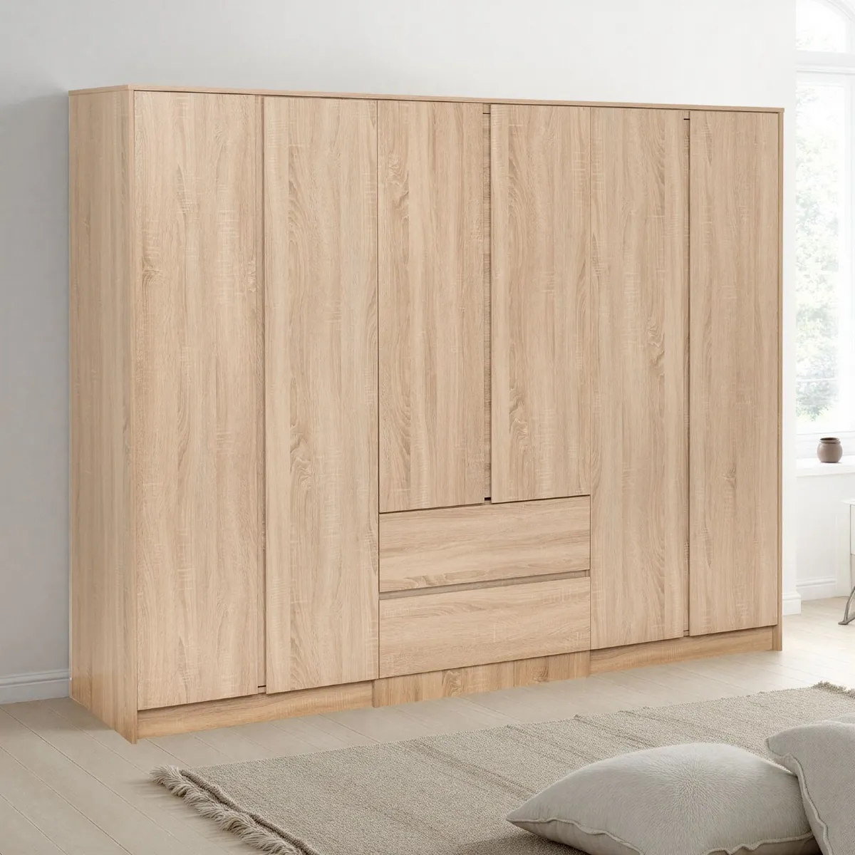 6 DOOR WARDROBES - Image 1