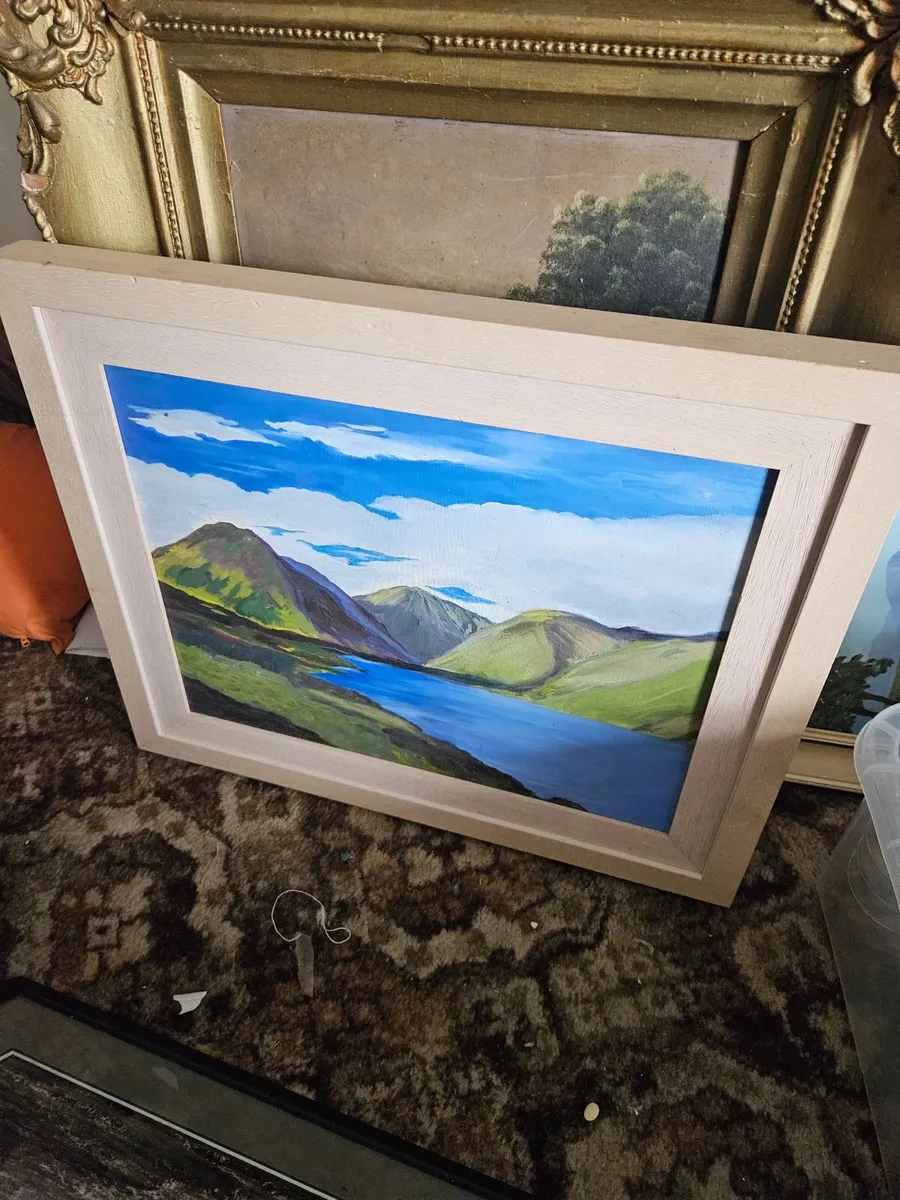 Picture Oil on Board - Image 1