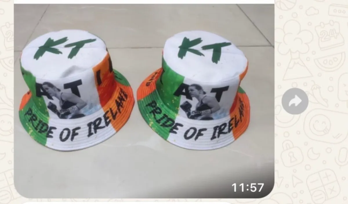 Katie Taylor jerseys and hats - Image 3