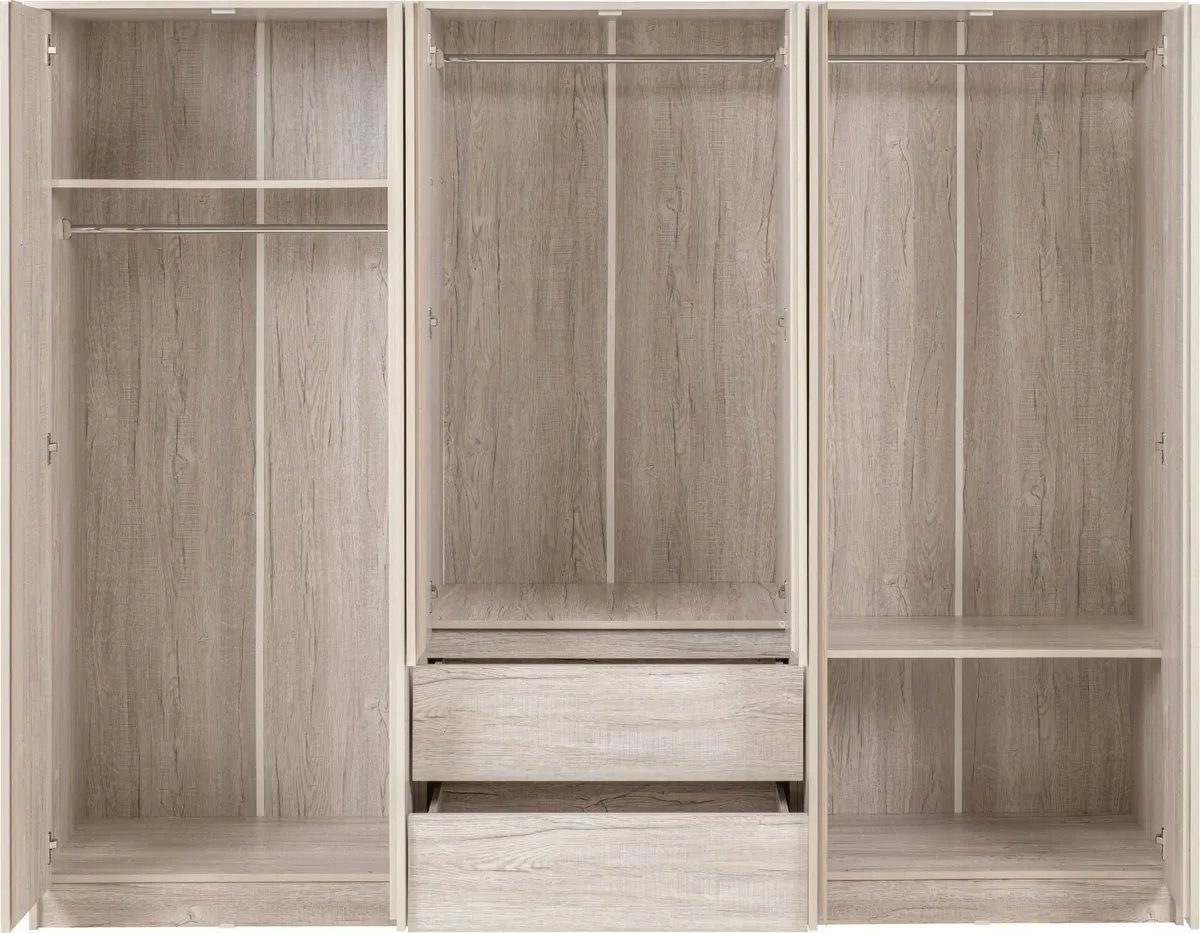 6 DOOR WARDROBES - Image 2