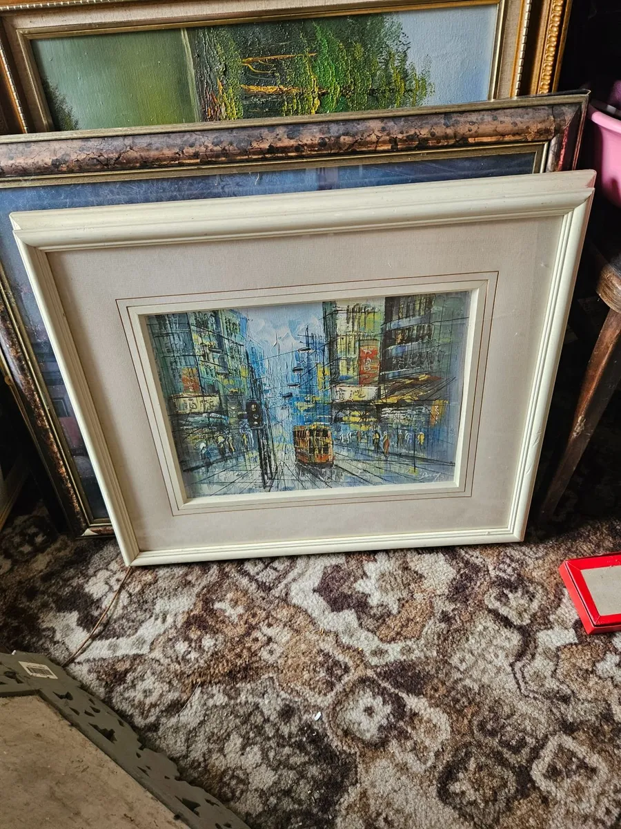 Picture Oil on Canvas - Image 1