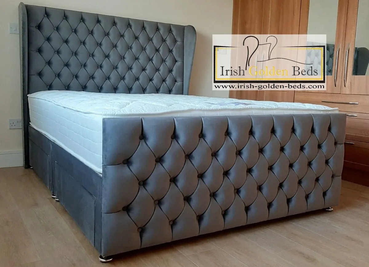 bed frame and headboard, free delivery - Image 2