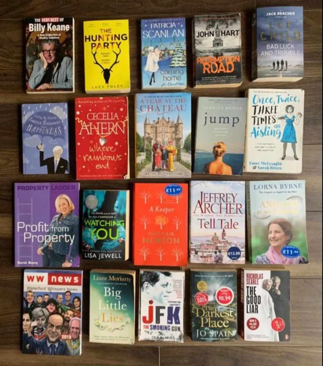 Fiction & Thriller Book Bundle (16 Books Remaining