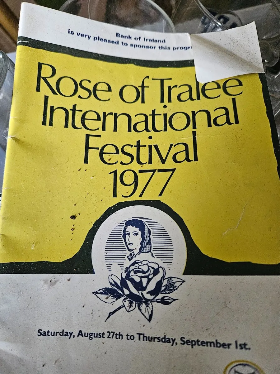 Vintage Rose of Tralee Booklet 1977 - Image 2