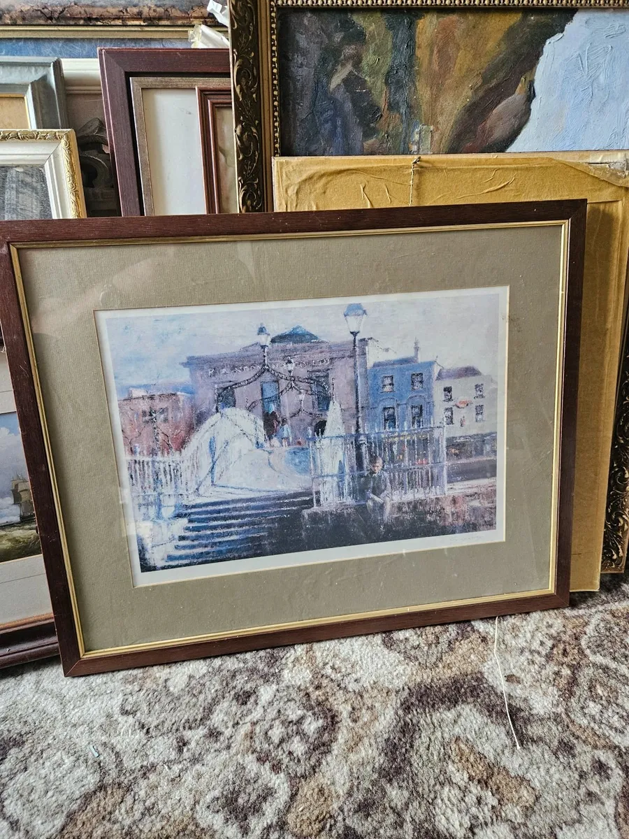 Picture Print Hapenny Bridge Dublin - Image 1