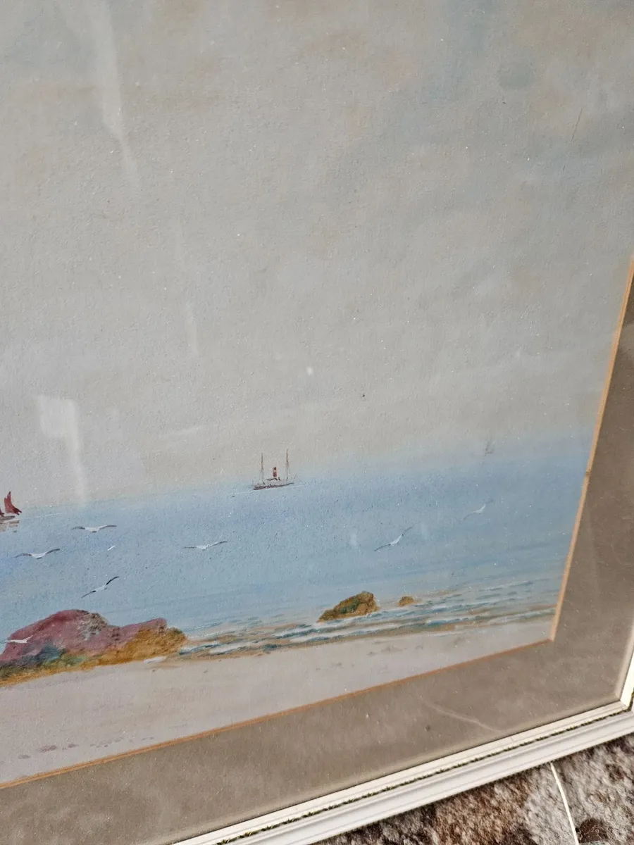 Vintage Picture Watercolour - Image 4