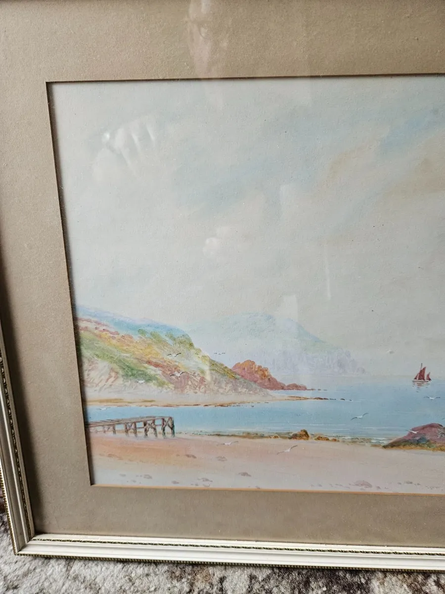 Vintage Picture Watercolour - Image 3