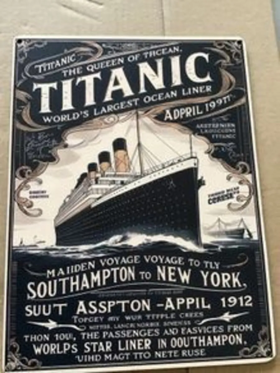 Titanic sign