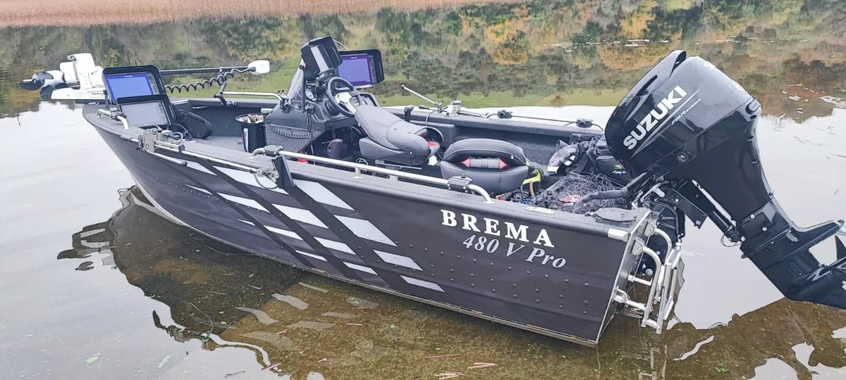 Brema 480 with 50hp and trailer - Image 1