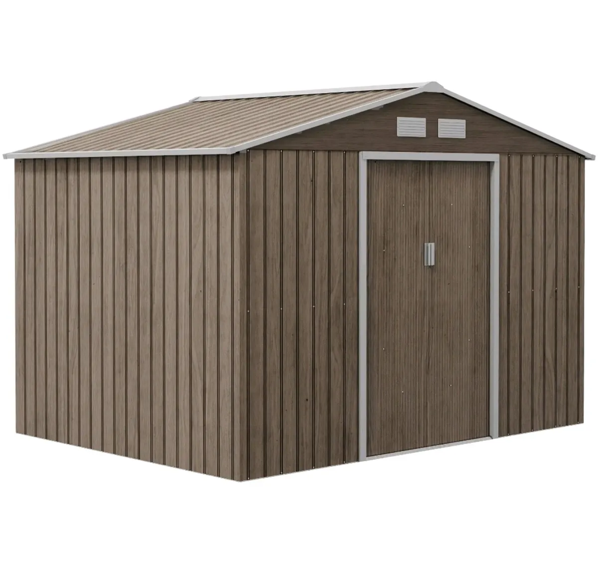 New 9 x 6ft Garden Metal Storage Shed.
Outdoor Sto - Image 4