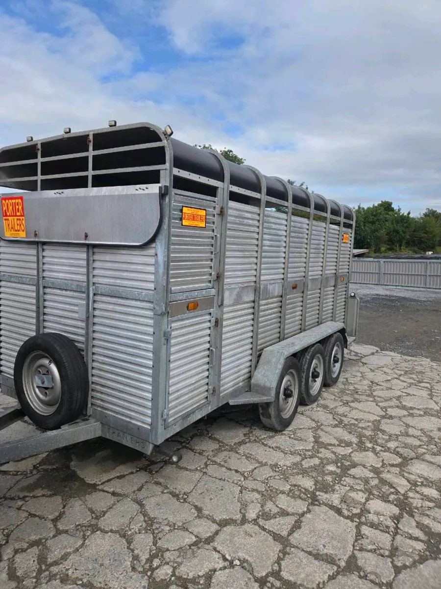 14 foot porter cattle trailer - Image 1