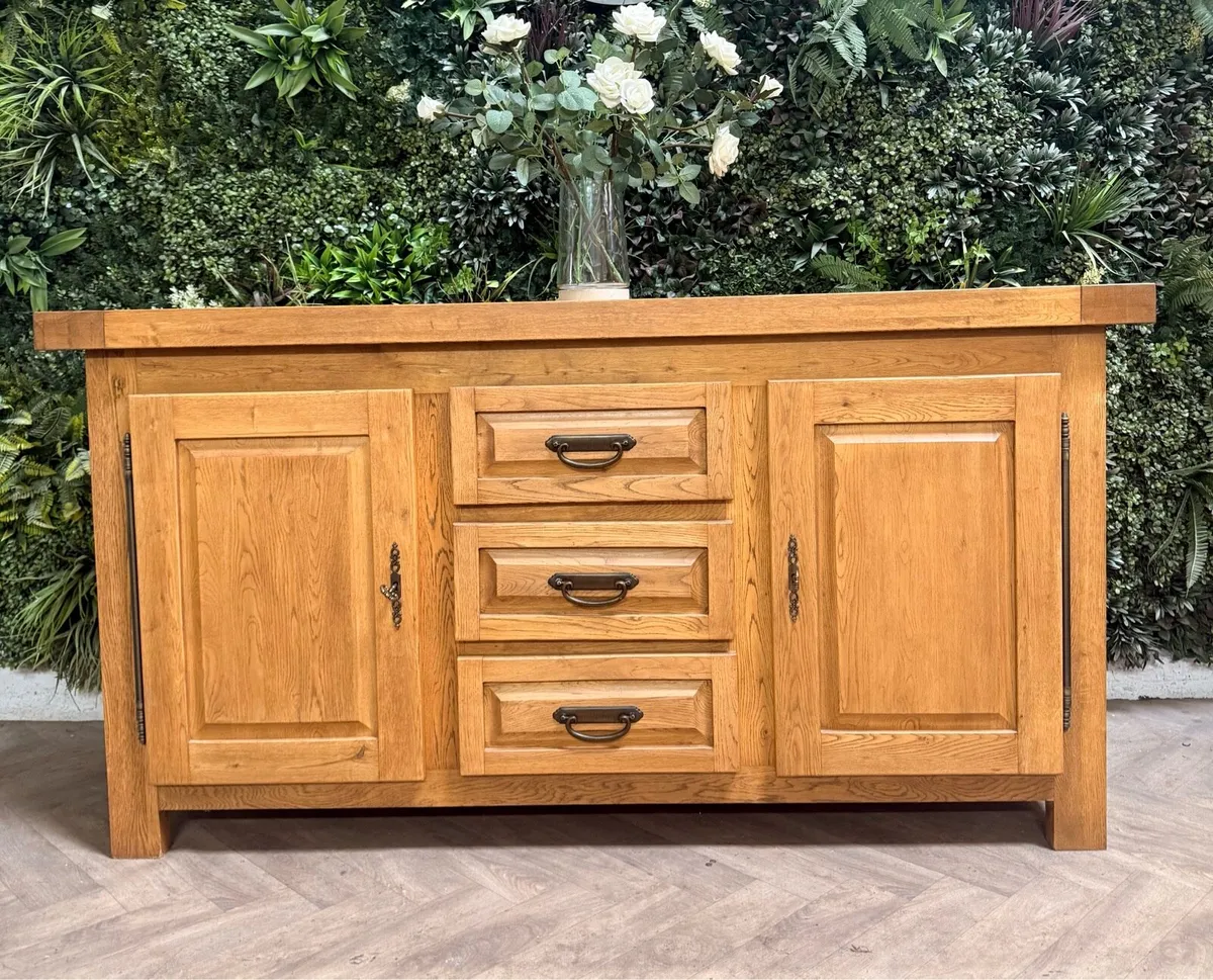 EZ Living Athens solid oak sideboard - Image 2