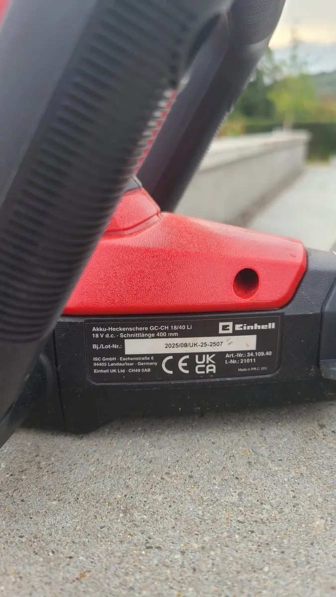 Einhell 18V Hedge Cuttere - Image 2