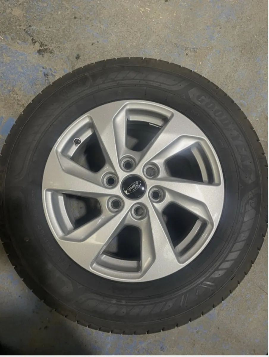Genuine Ford transit custom Alloys 2023+