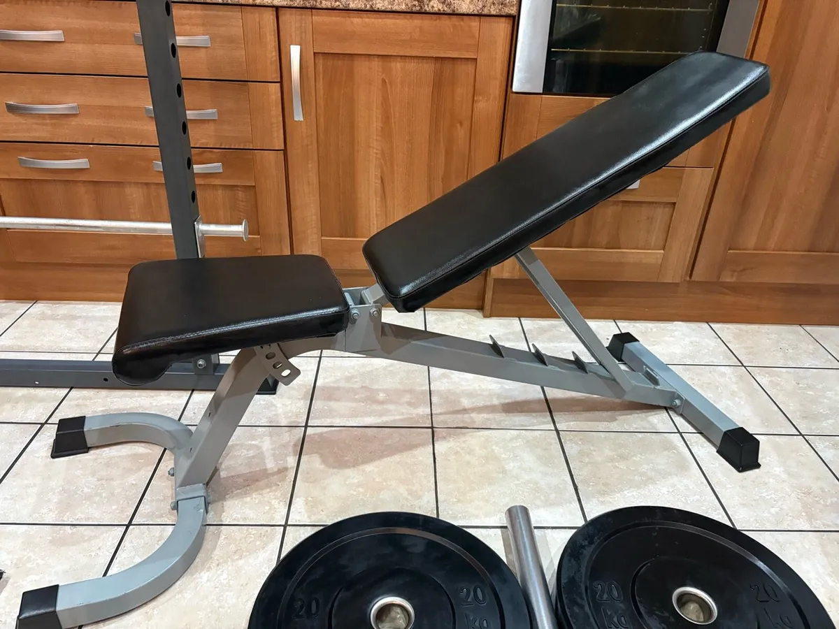 FANTASTIC OLYMPIC GYM POWER RACK FULL SET!! - Image 3