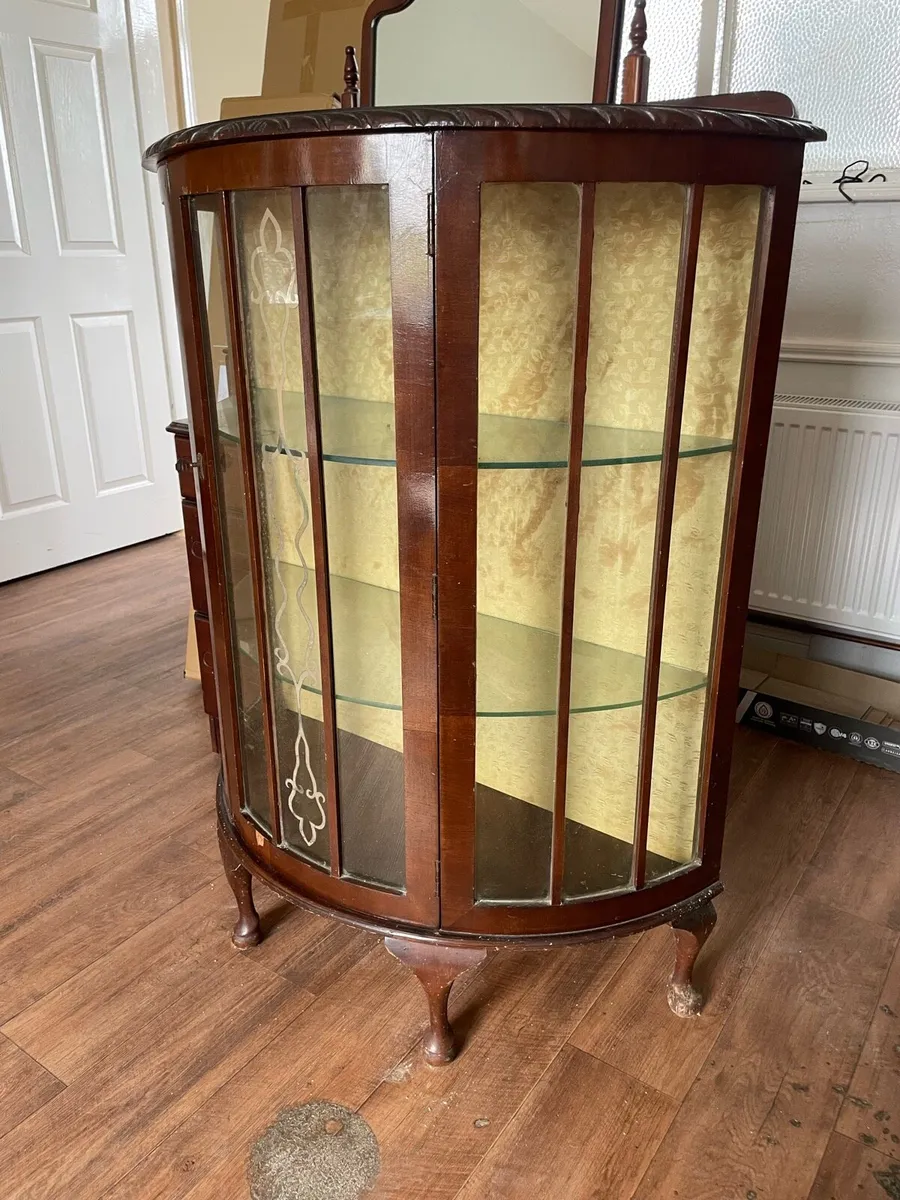 Antique China Cabinet - Image 1