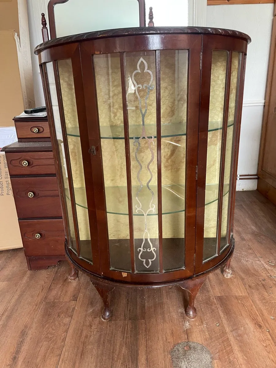 Antique China Cabinet - Image 2