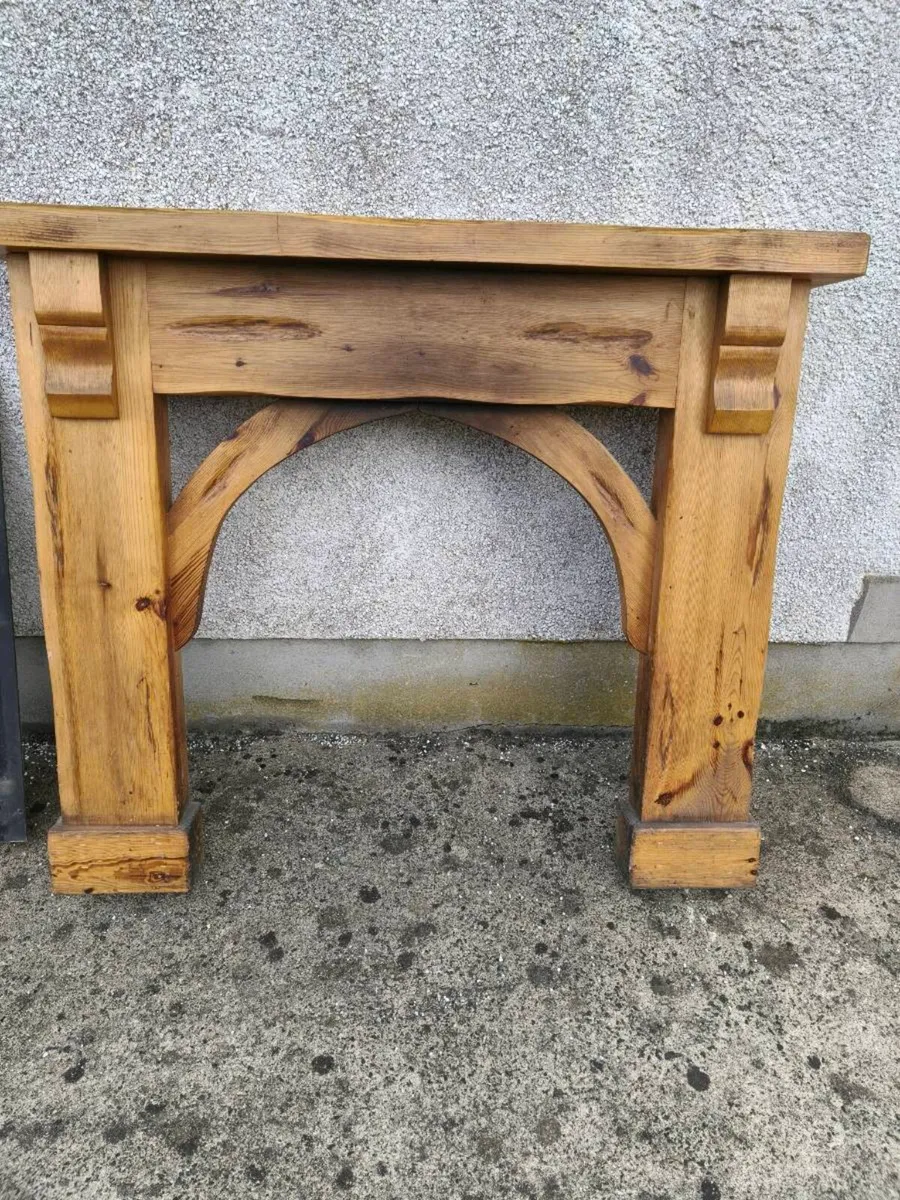 Wooden Fireplace - Image 1