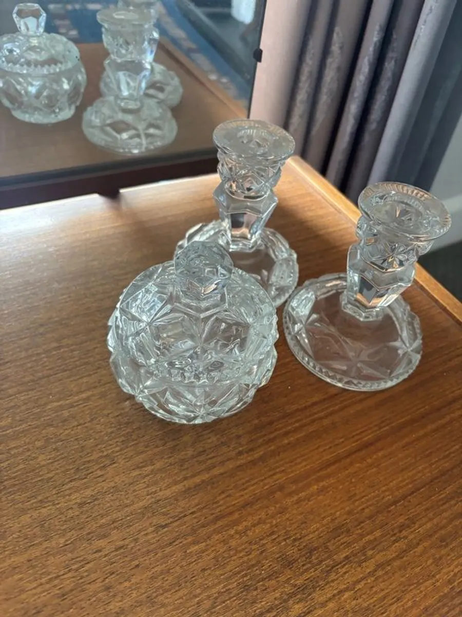 Crystal Dressing Table Set - Image 4