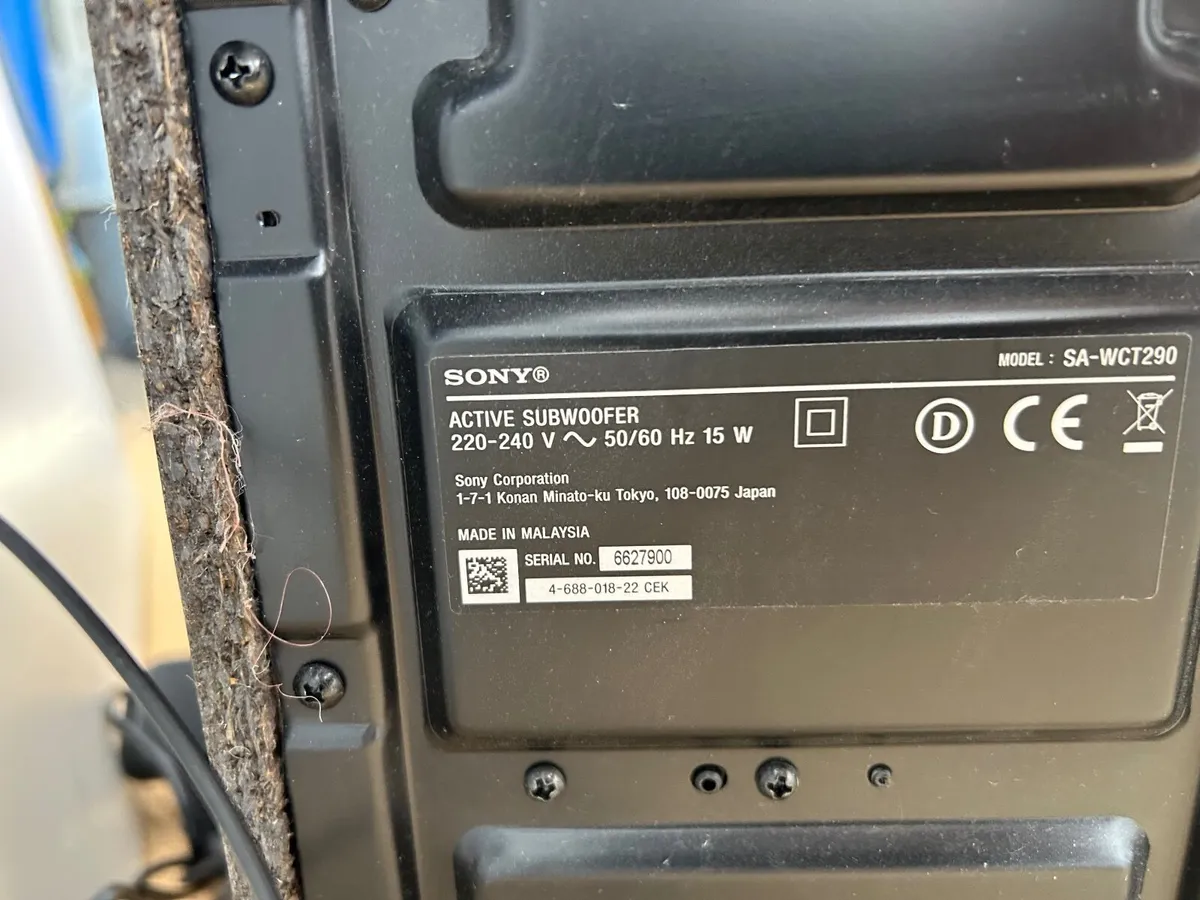 Sony soundbar and woofer remote control - Image 2