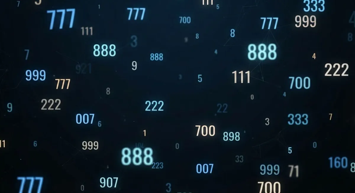 Easy Numbers (777, 888, 999...)  Fixed price: €50
