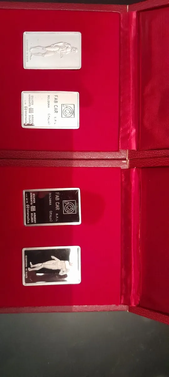 Ltd Edition Silver Bar collection - Image 1