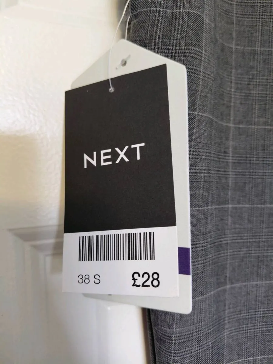 Mens Next suit trousers - Image 3