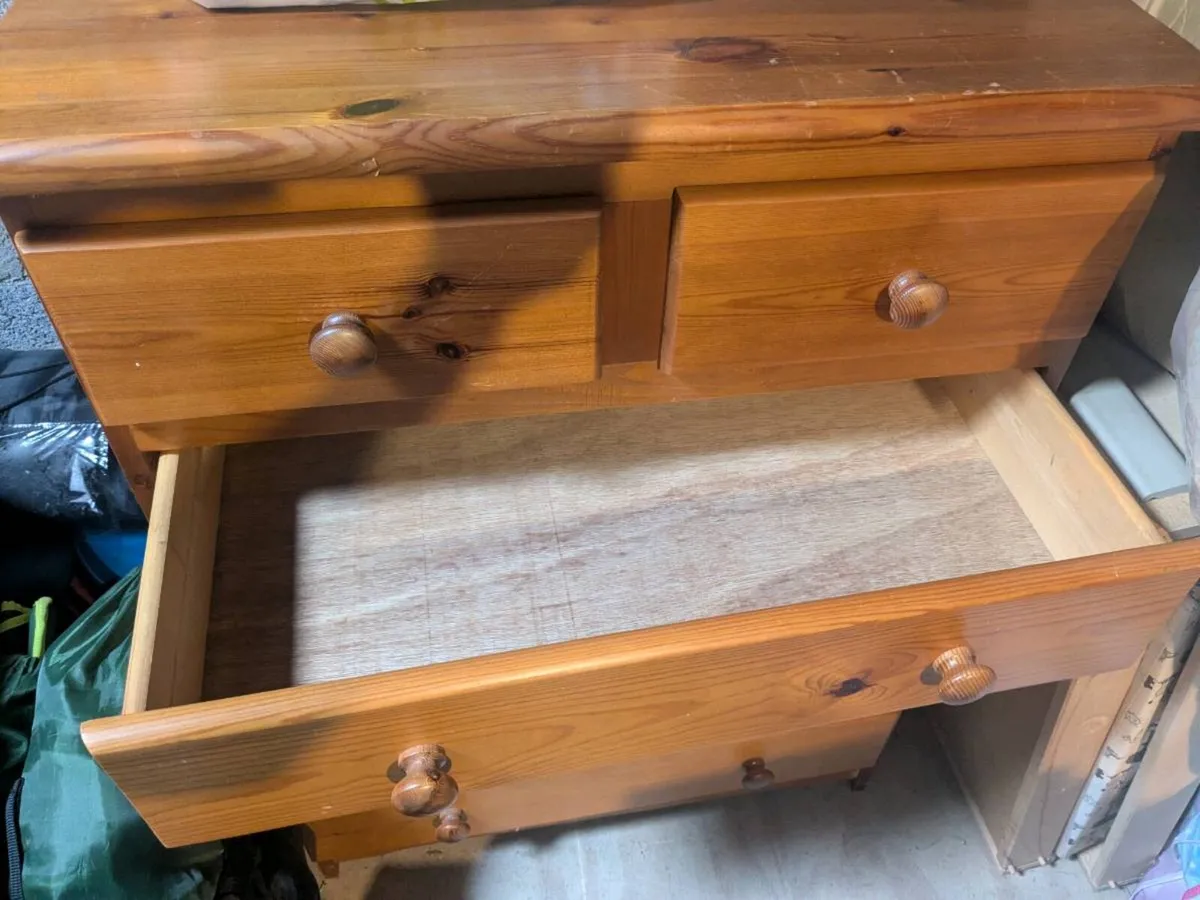 Wooden Chest of Drawers - Image 2