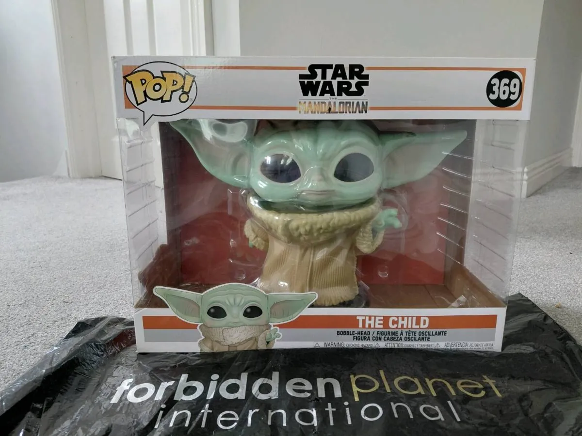 Star wars 'The Child' large Funko pop figure - Image 1