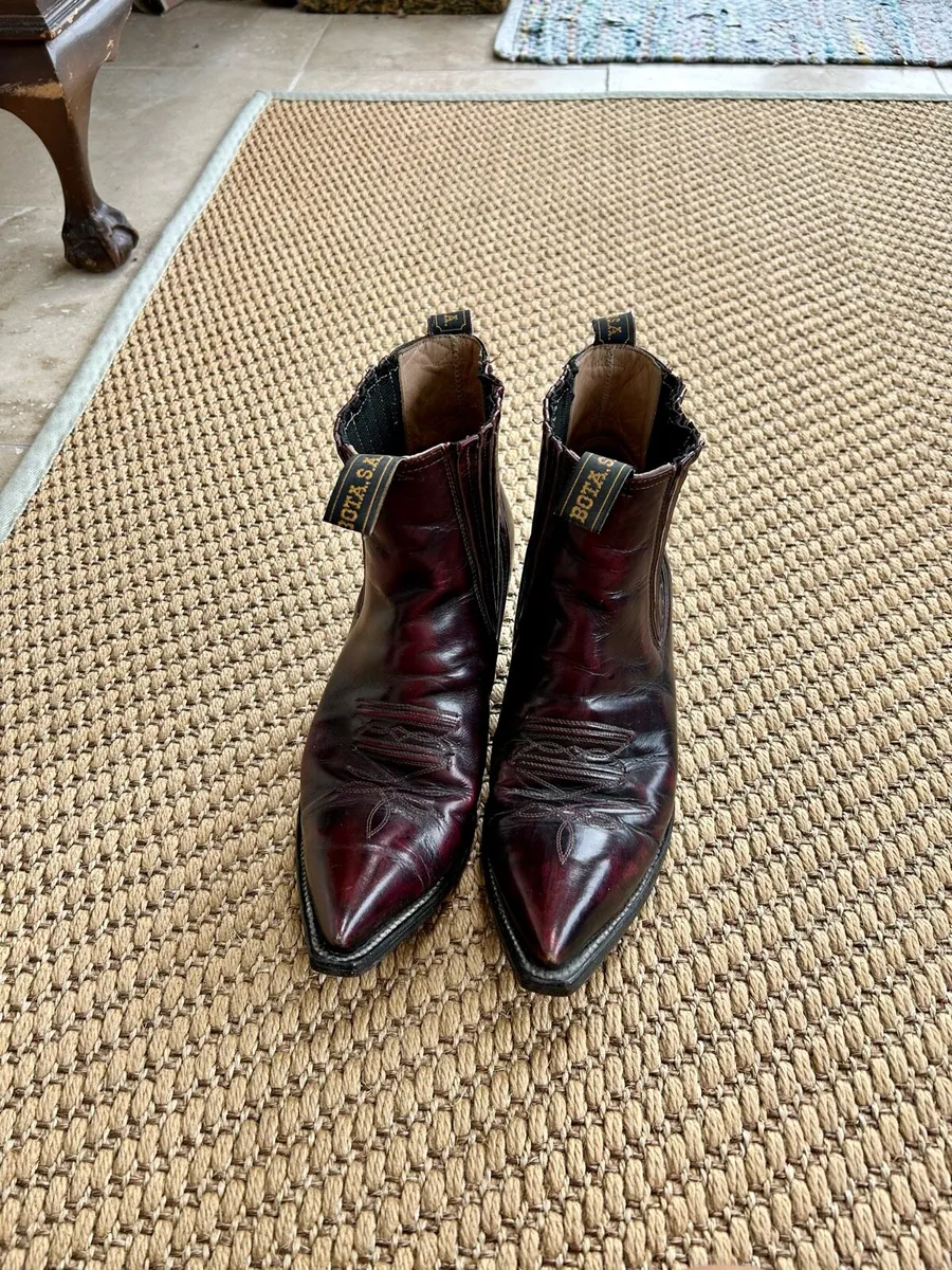Vintage 1980’s La Gran Bota Cowboy boots size 8.5 - Image 1
