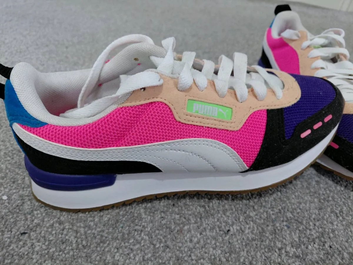 Womens Puma trainers 'soft foam' - Image 2