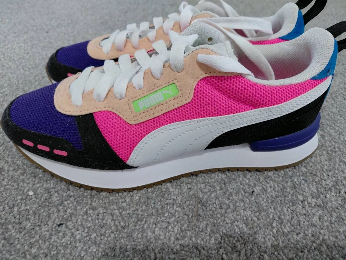Womens Puma trainers 'soft foam' - Image 3