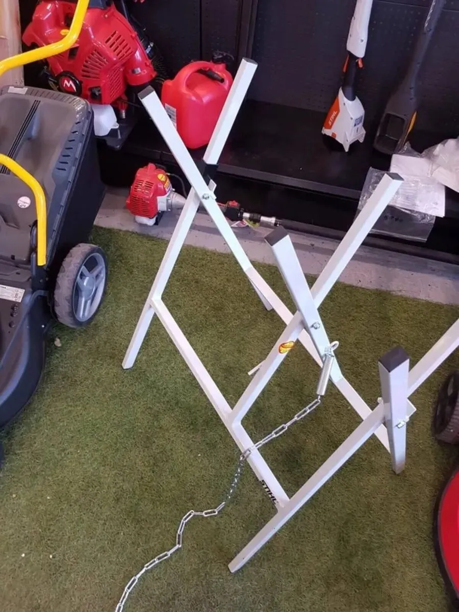 STIHL METAL SAW HORSE - FOR SALE - Image 3