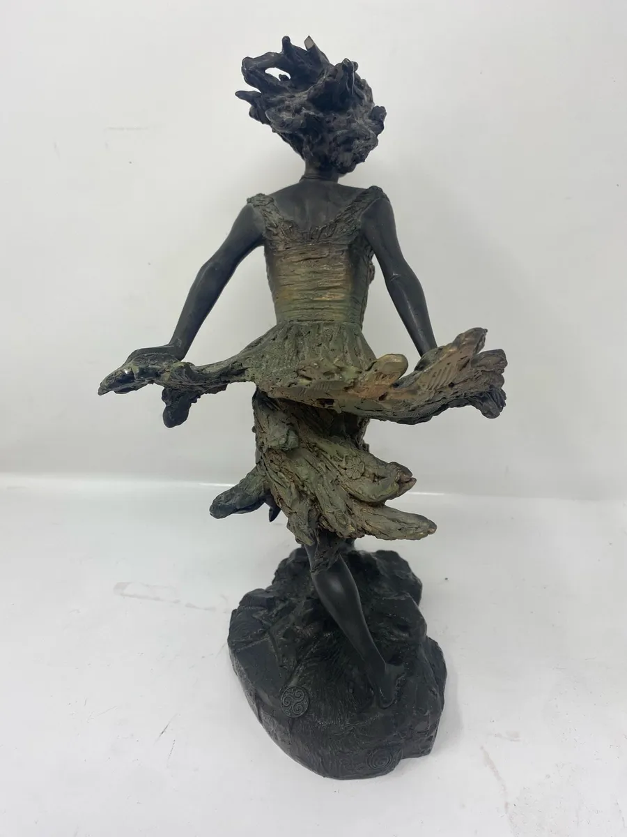 Genesis fairy statue bronze - Image 2