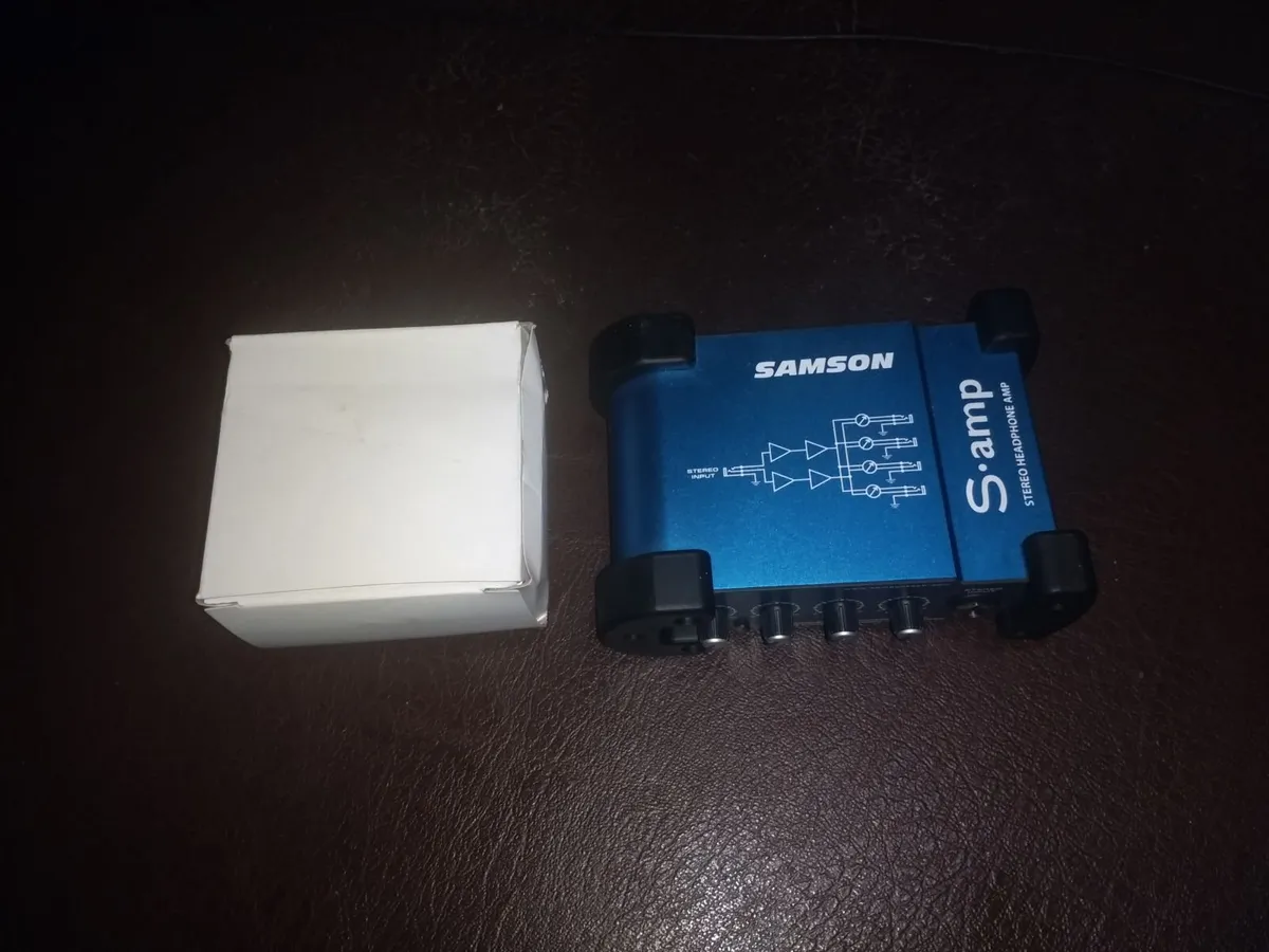 SAMSON S-Amp 4 Channel Headphone Mixer - Image 1