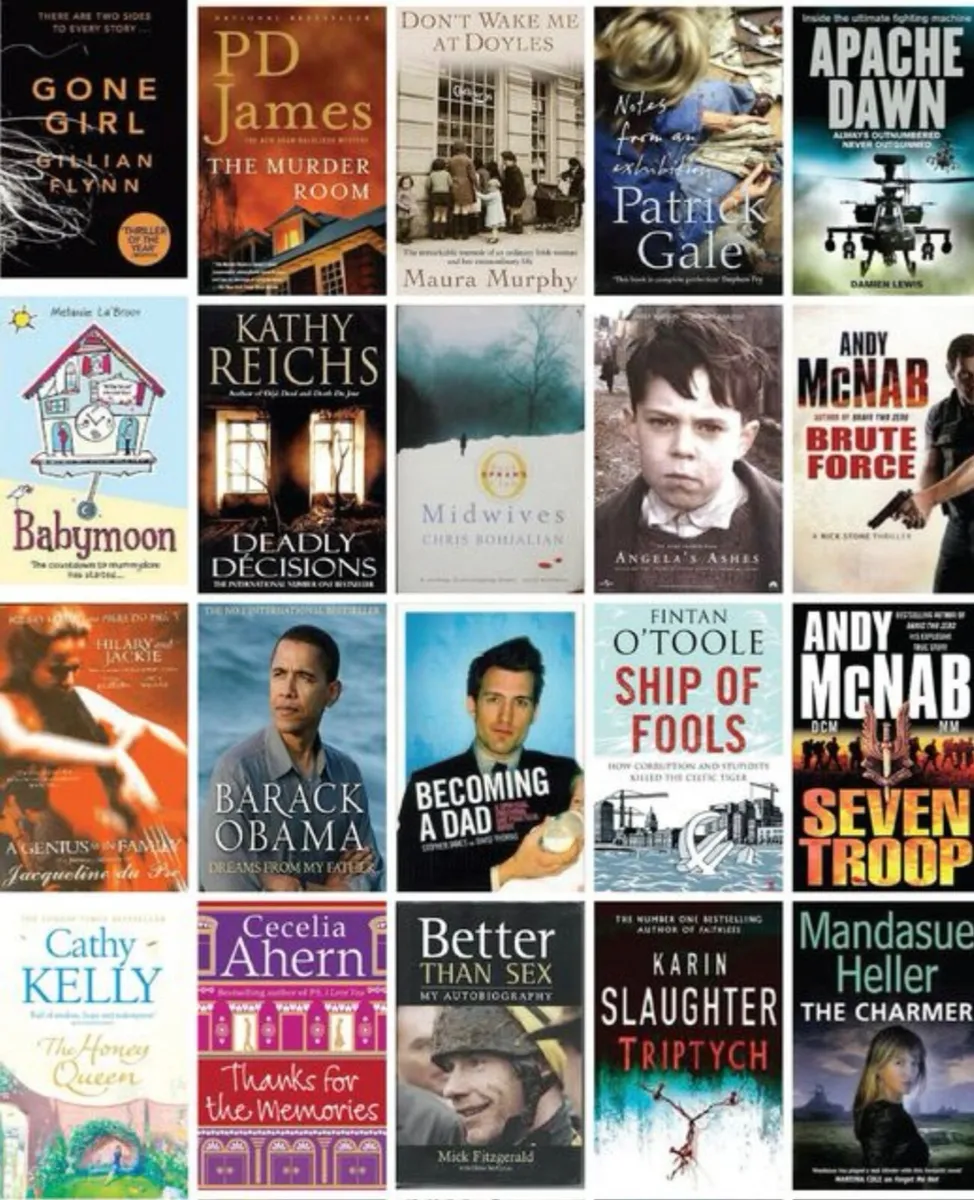 Huge Book Bundle (20 Books) - Thrillers, Biographi