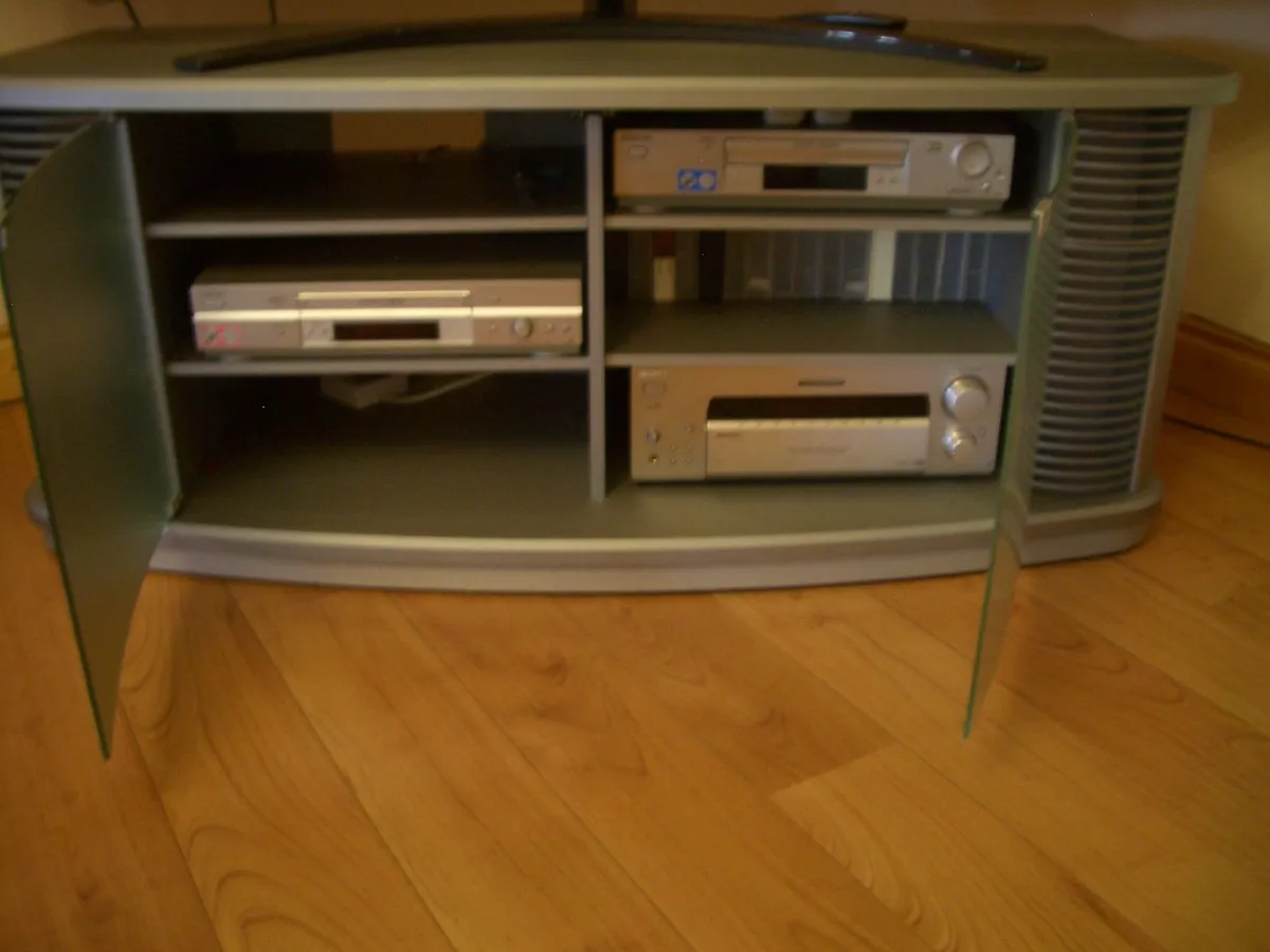Large TV Unit / Music Stereo Cabinet - Image 2
