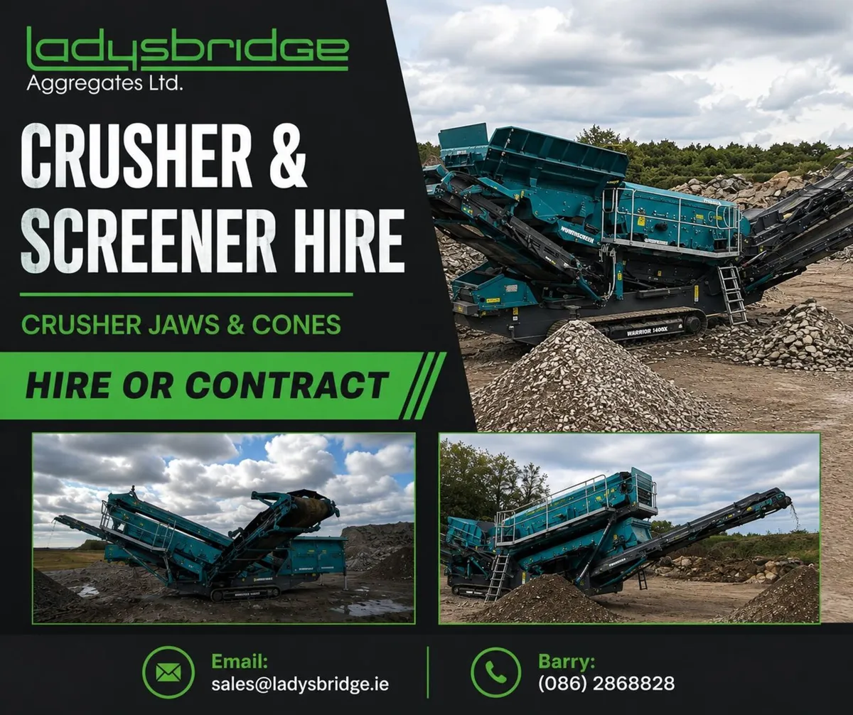 Crusher And Screener Hire - Image 1