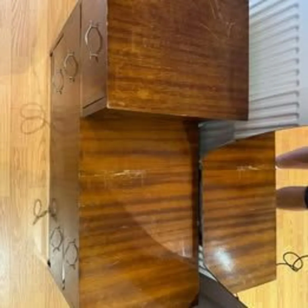 Antique Dressing table with mirror - Image 3