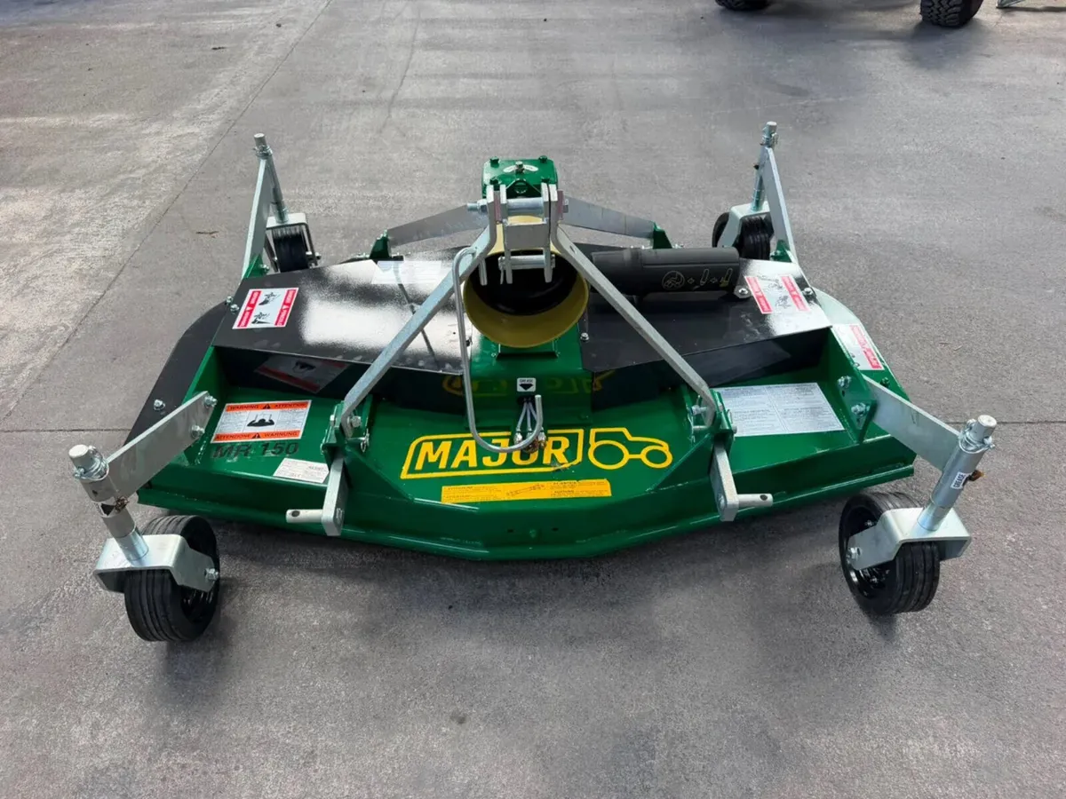 New Major MR150 Finishing Mower - Image 2