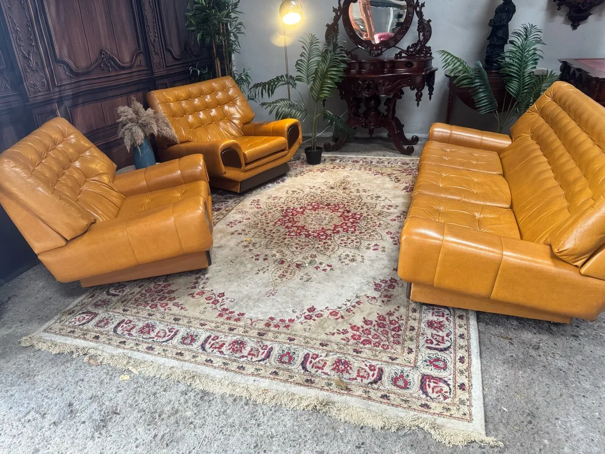 1950 antique 3-1-1 seater suite - Image 3