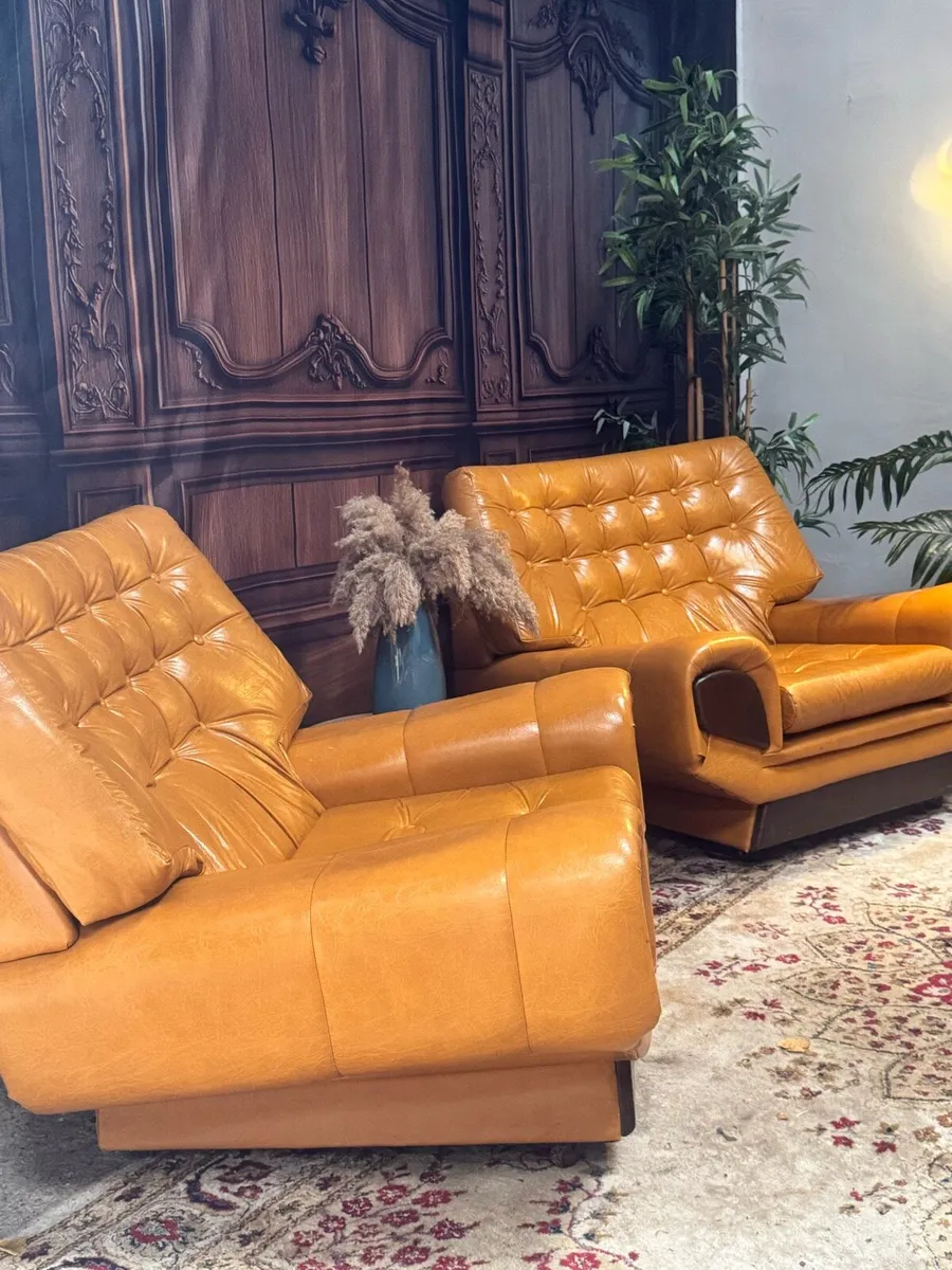 1950 antique 3-1-1 seater suite - Image 4