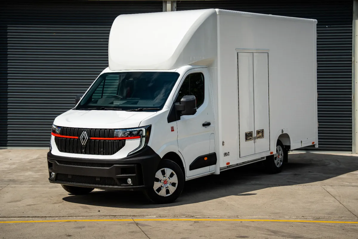 Renault Master Auto Red Edition Luton Box Body - Image 1