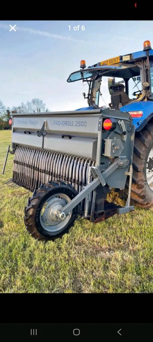 2022 Grass tech pro drill 2500 2500 - Image 1